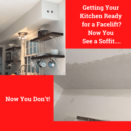 Soffit removal