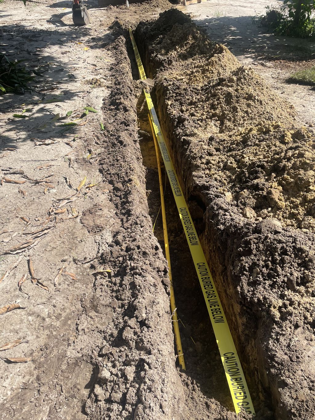 Underground Line Install