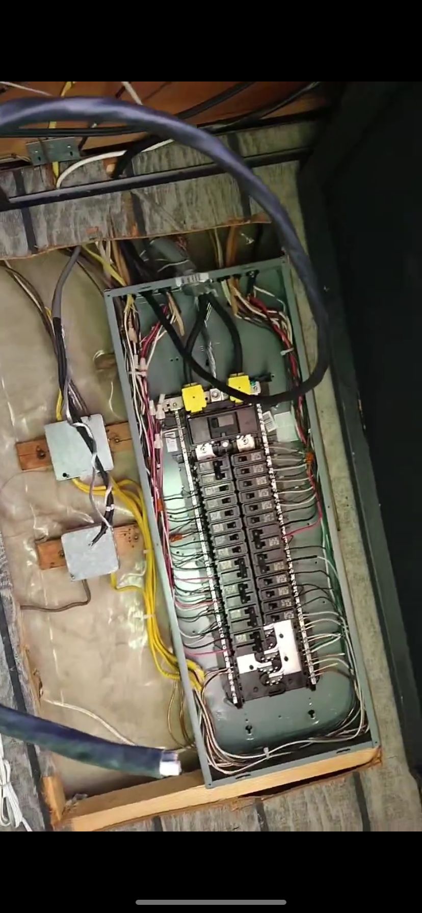 50 amp breaker wire up size 