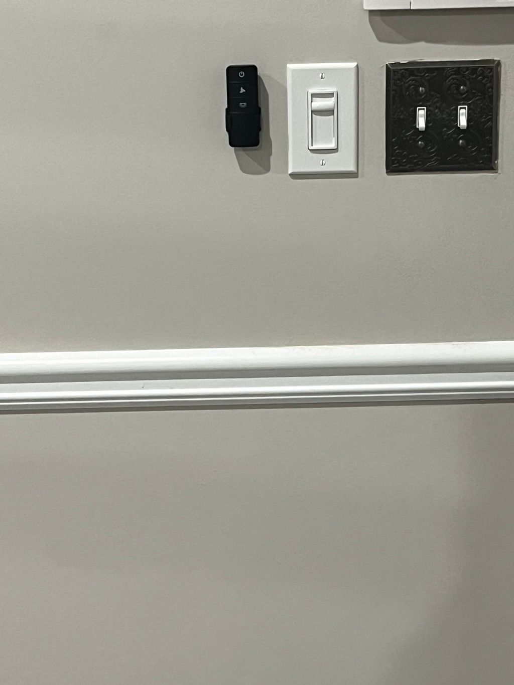 Ceiling fan remote installation 