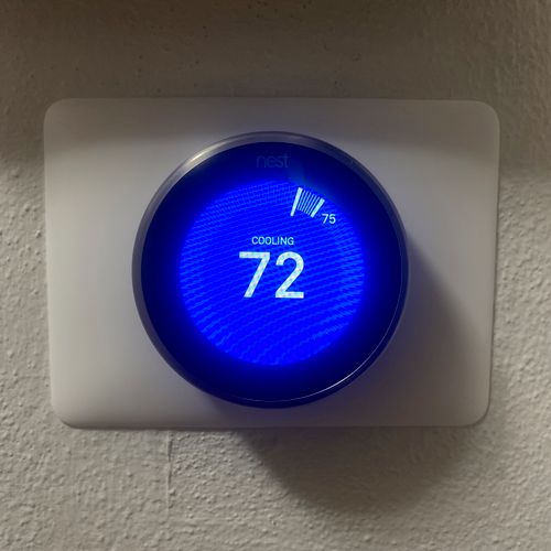 Smart thermostat upgrade 
