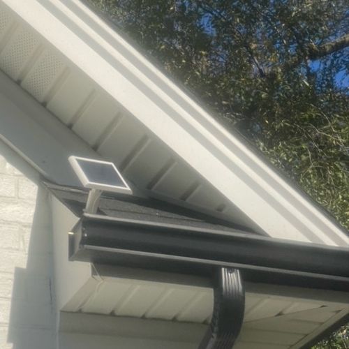 Solar panel installation