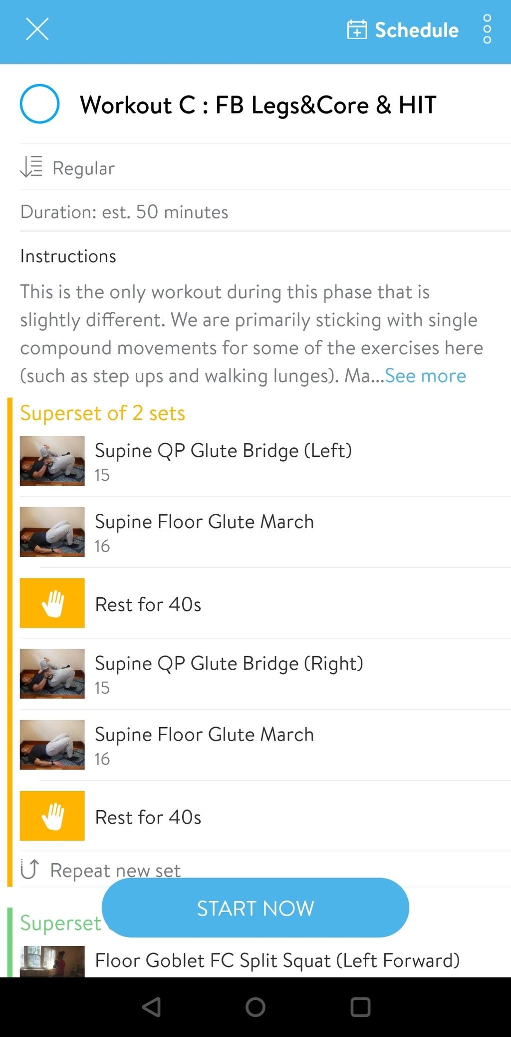 Sample Layout of what my App looks like.