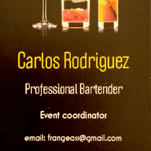 My business card, owner and sales contact. 