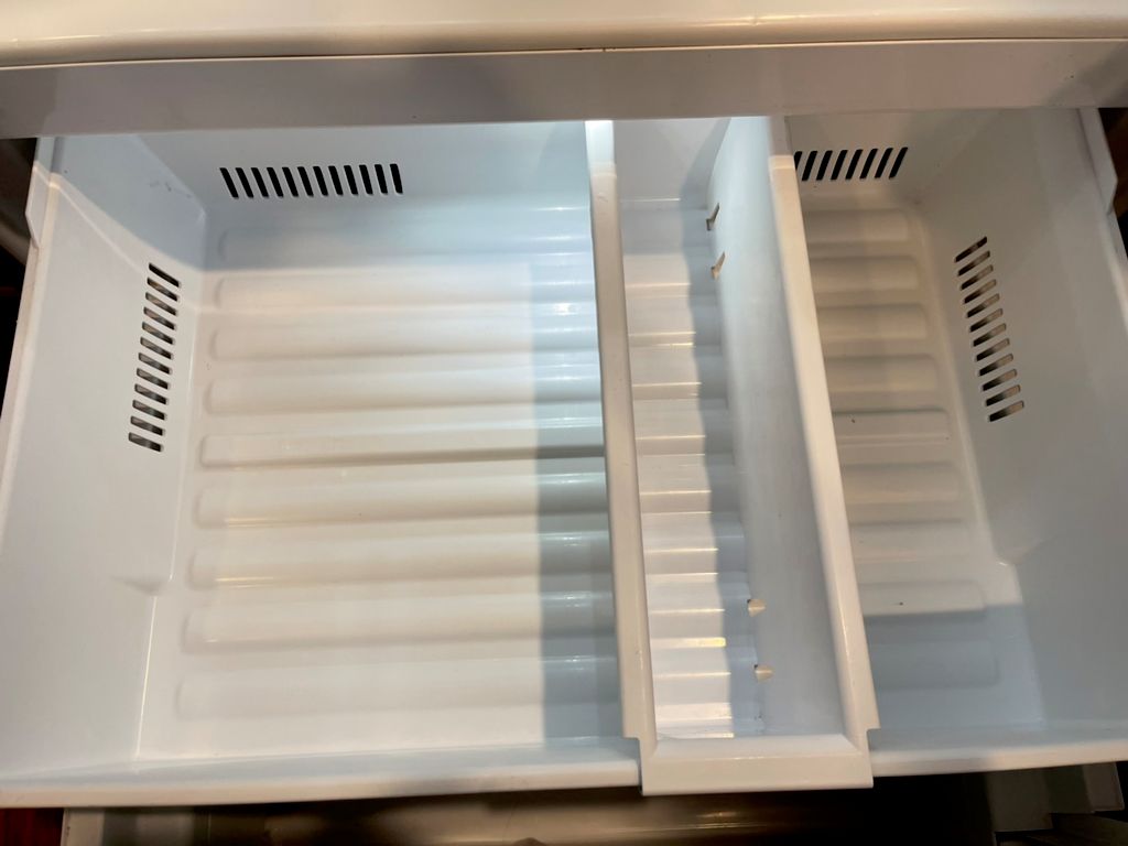Deep clean freezer - after