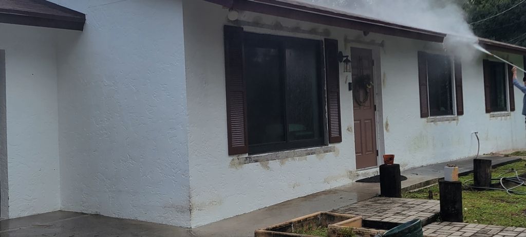 repair and pressure Washing Before painting