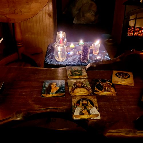 reading Spirit cards for direction and guidance 