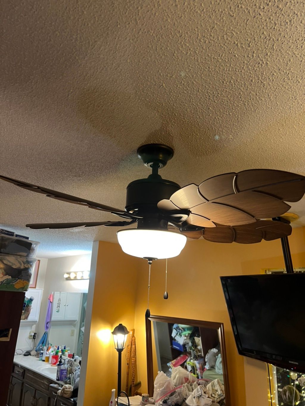Ceiling fan install