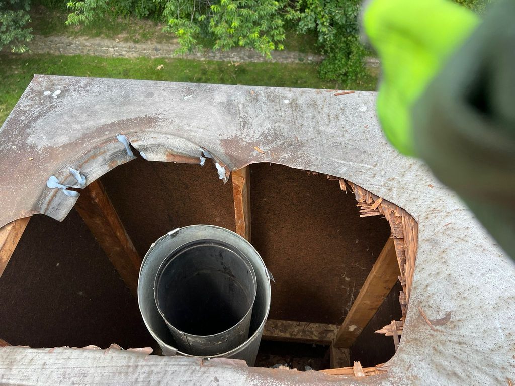 Removing old chase cover