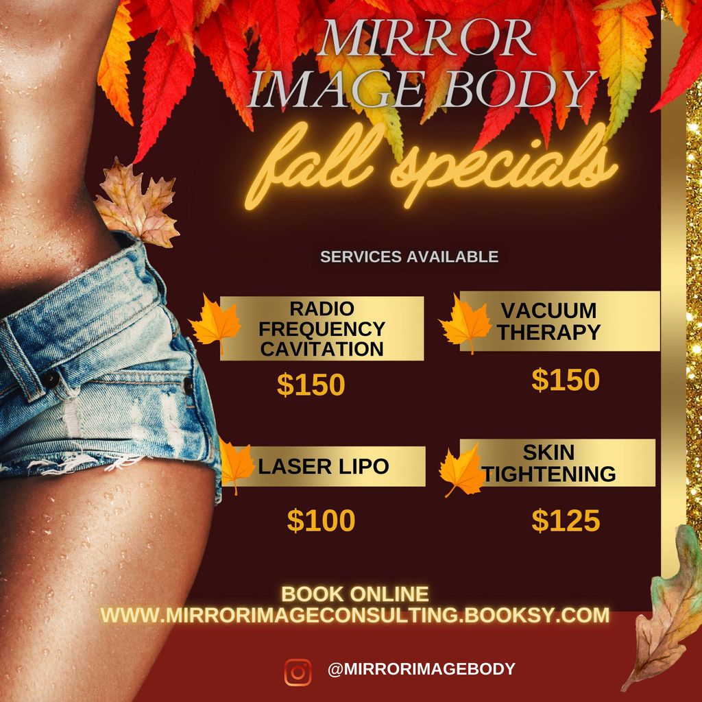 Fall specials all month long!