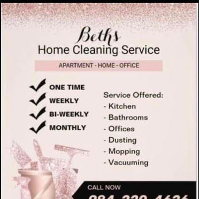 Avatar for Beths cleaning services