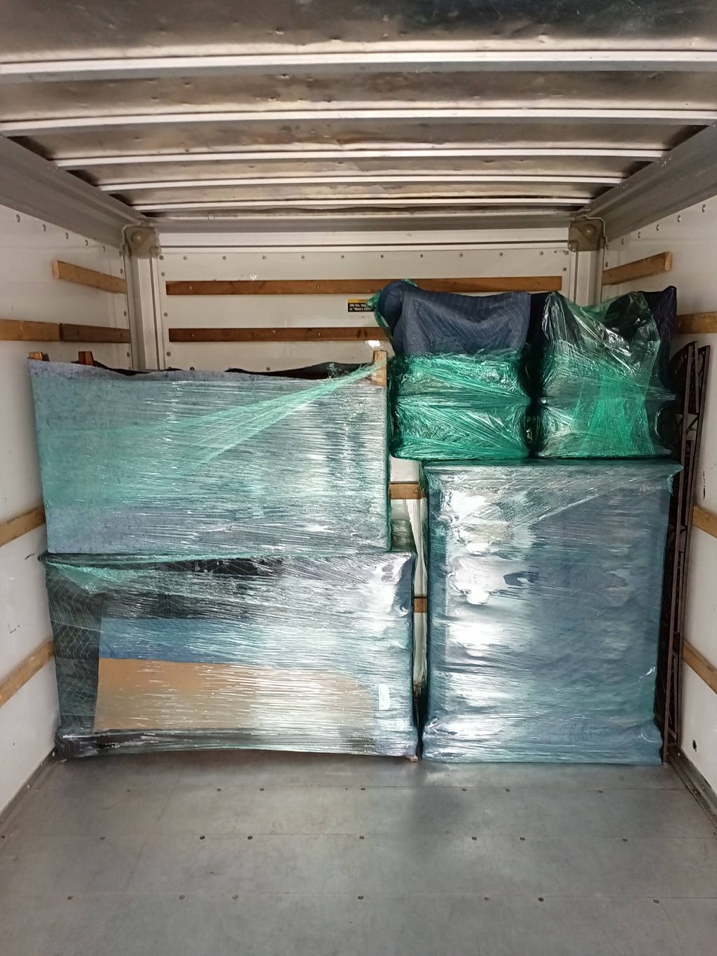 Blanketed And Shrink Wrapped