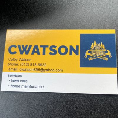 Avatar for CWATSON SERVICES