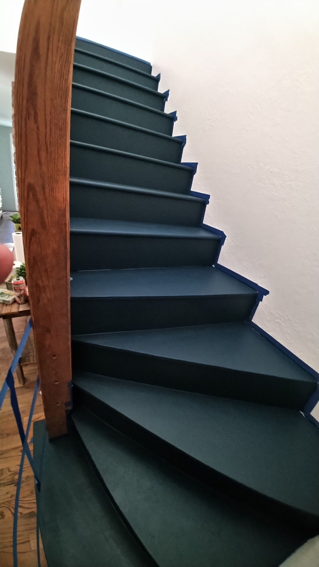New stair treads and risers