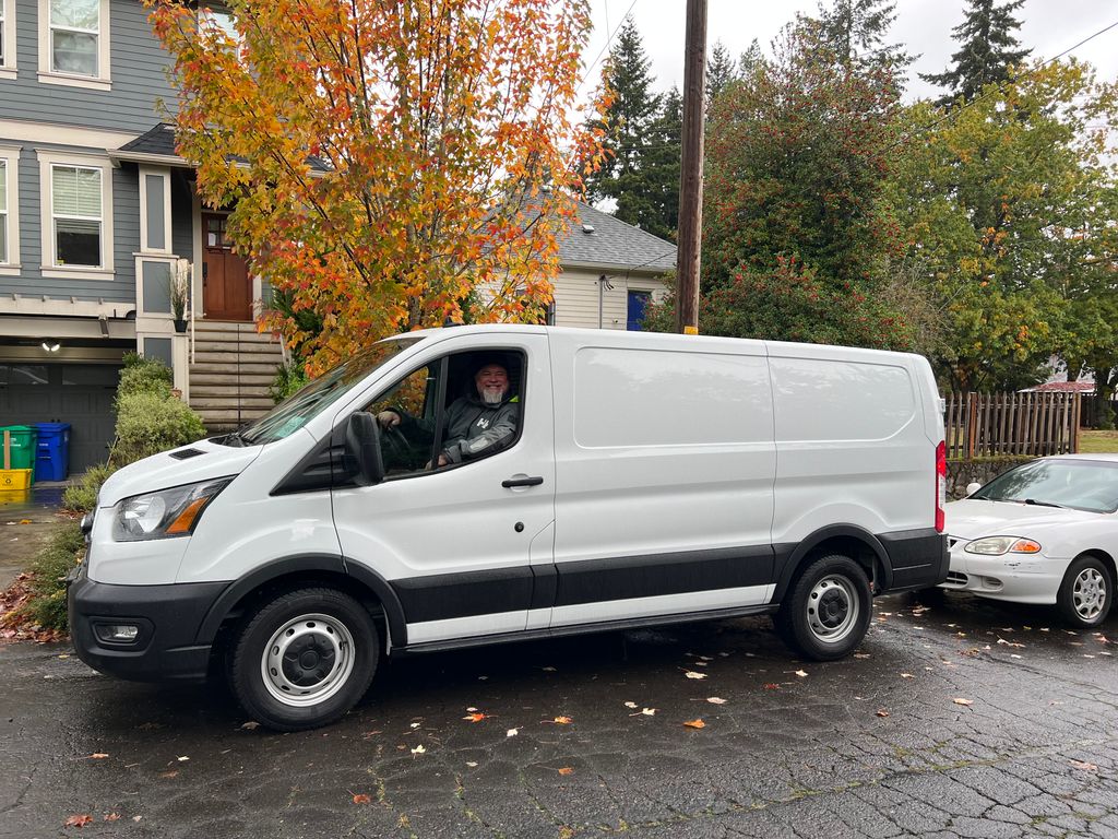 Van for Transporting materials in inclement weathe
