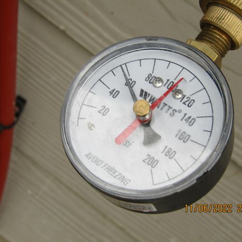 water pressure too high?