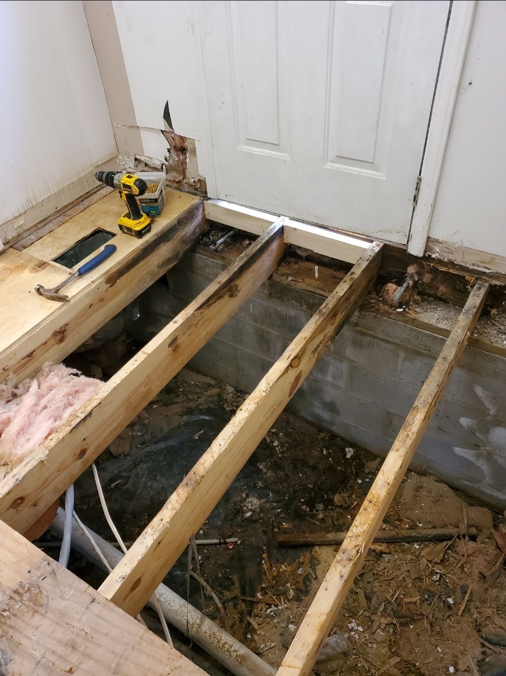 Water damage repair