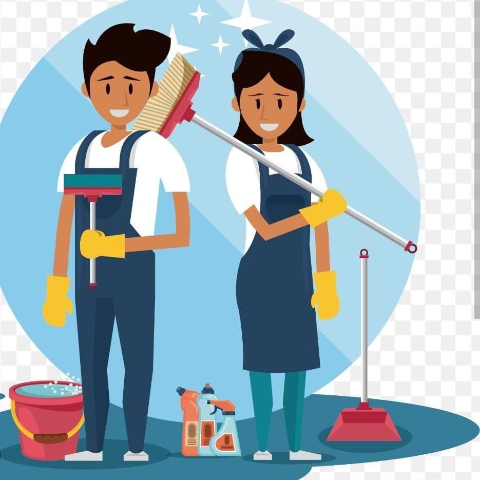The Couple Home Cleaning
