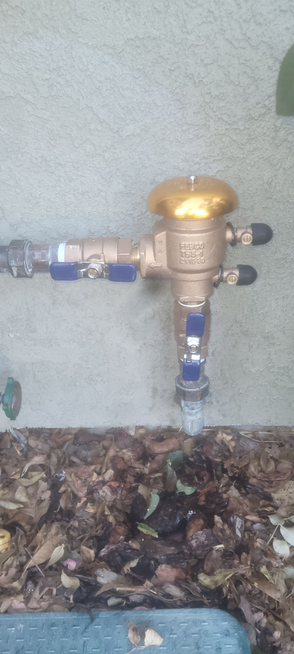 New valve installed 