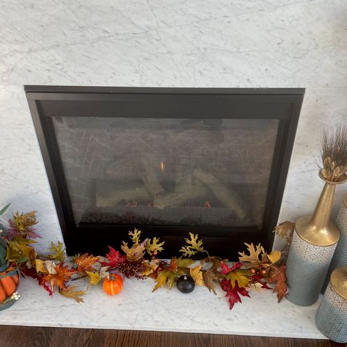Gas Fireplace Installed 
