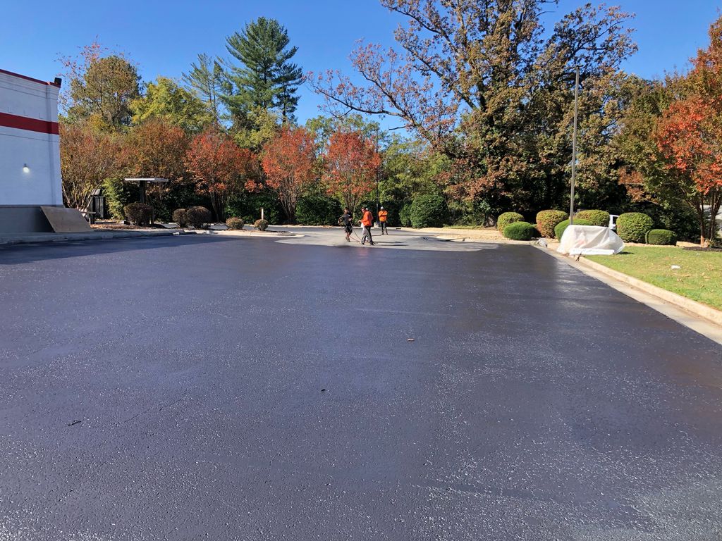 Parking Lot Seal Coating 