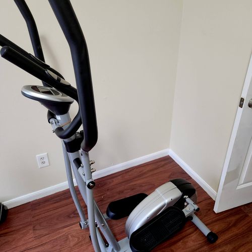 Marcus did an amazing job setting up my elliptical