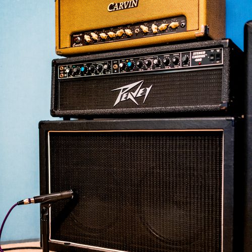 Reamping services and guitar mic'ing are offered