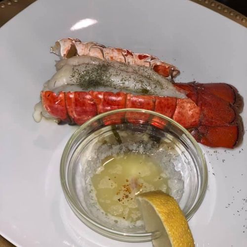 Private Dinner: Lobster Tail appetizer