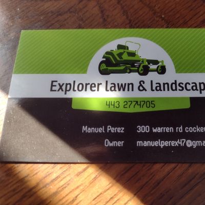 Avatar for Explorer Lawn And Landscape