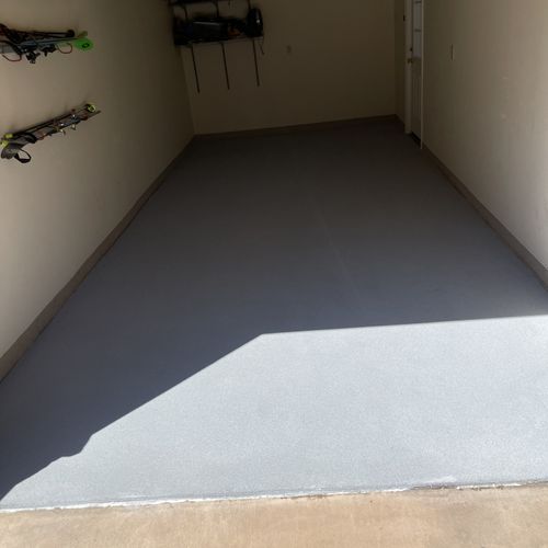 Outdoor flex epoxy paired with supertraxx system t