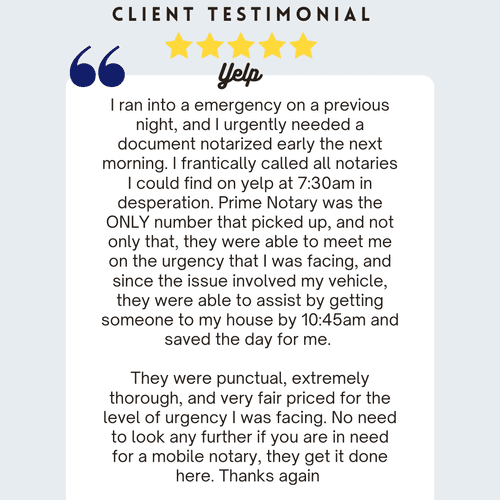 "..punctual, and extremely thorough!" - 5 star rev