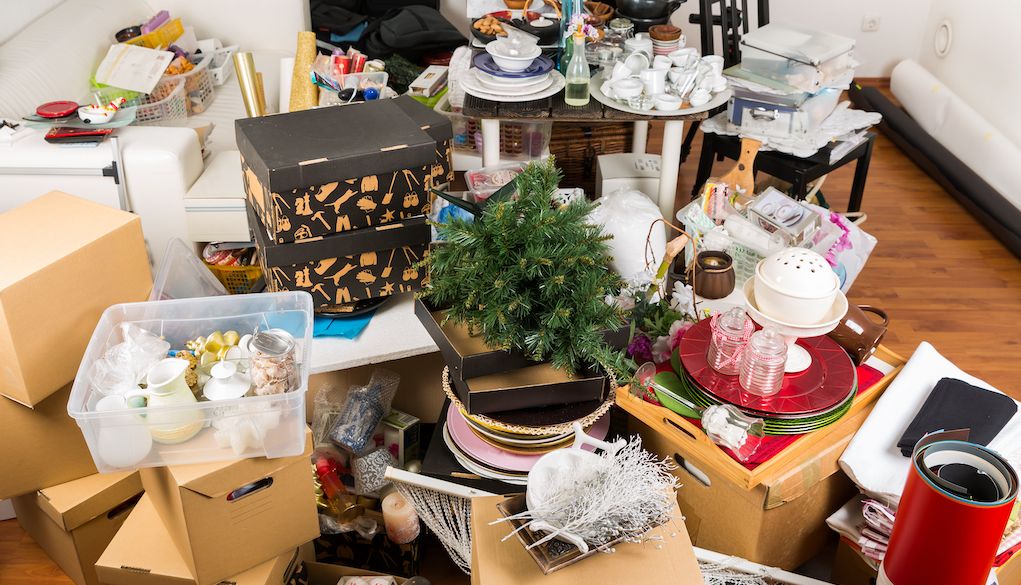 holiday clutter