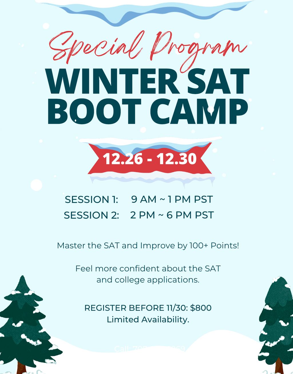 Winter SAT Boot Camp