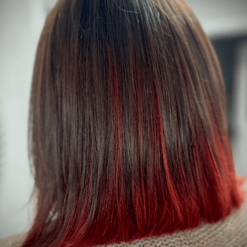 Red Hair Color Service