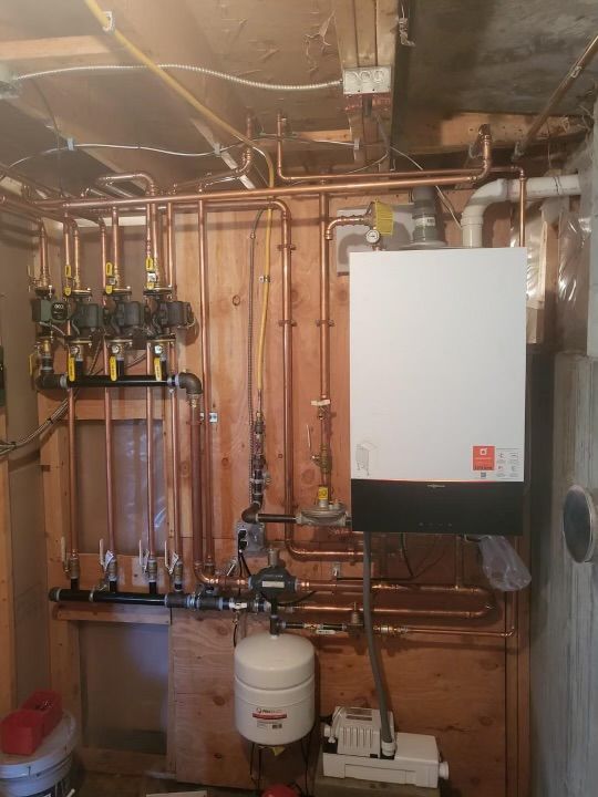 wall gas boiler 