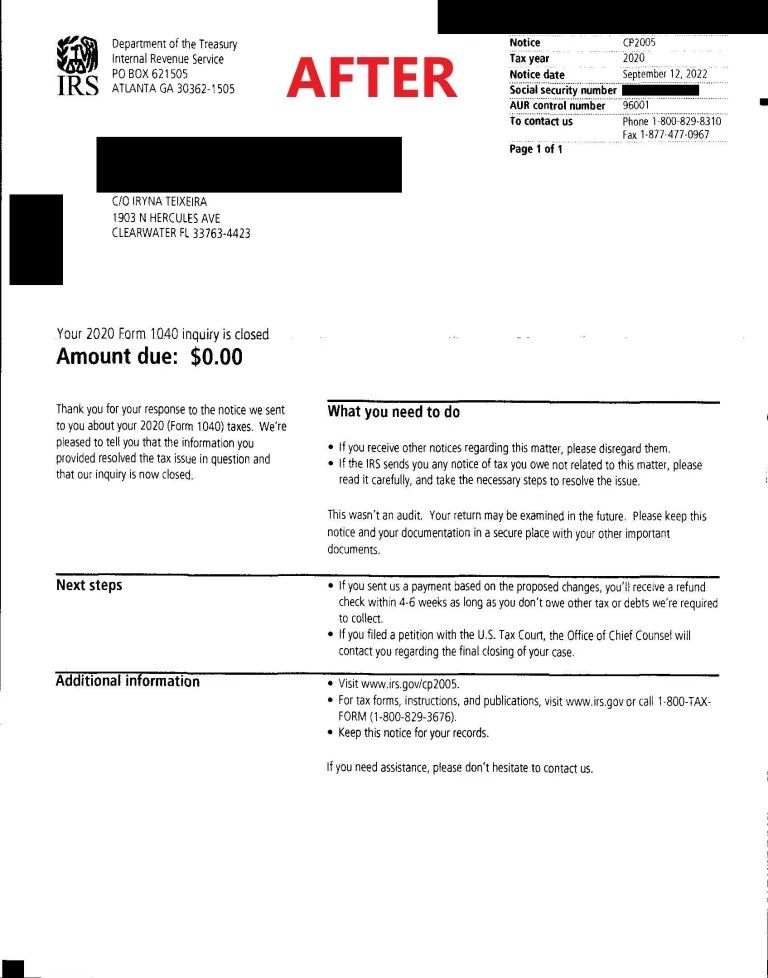 Afer Tax Resolution