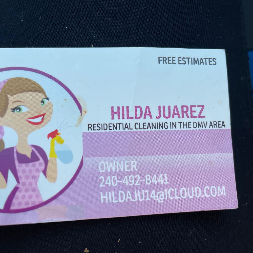 Hilda’s cleaning service