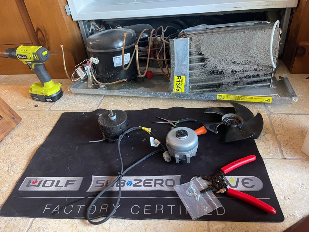 Dirty Condenser Causing failed fan condenser motor