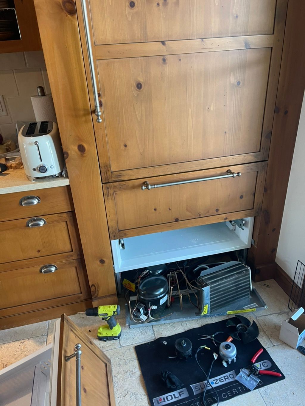 Condenser fan motor replacement for a happy client