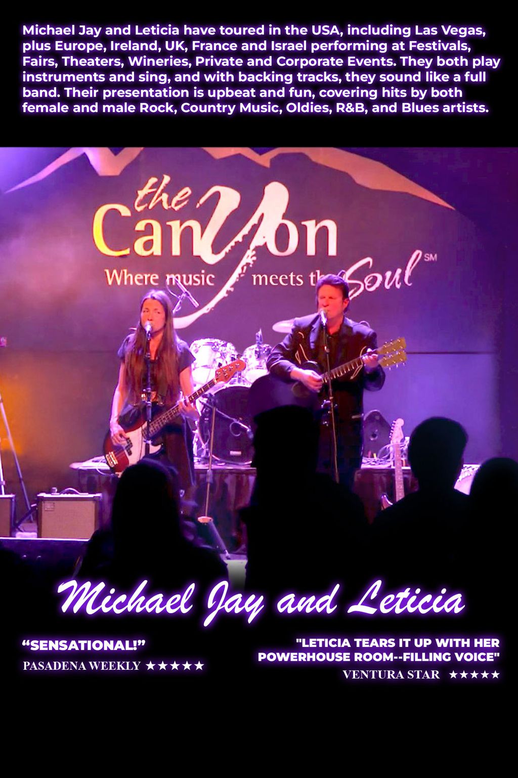 Michael Jay and Leticia