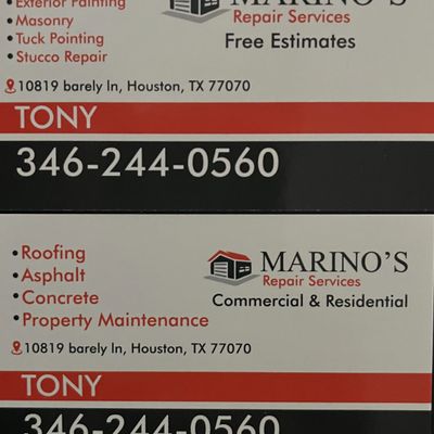 Avatar for Marino’s repair services