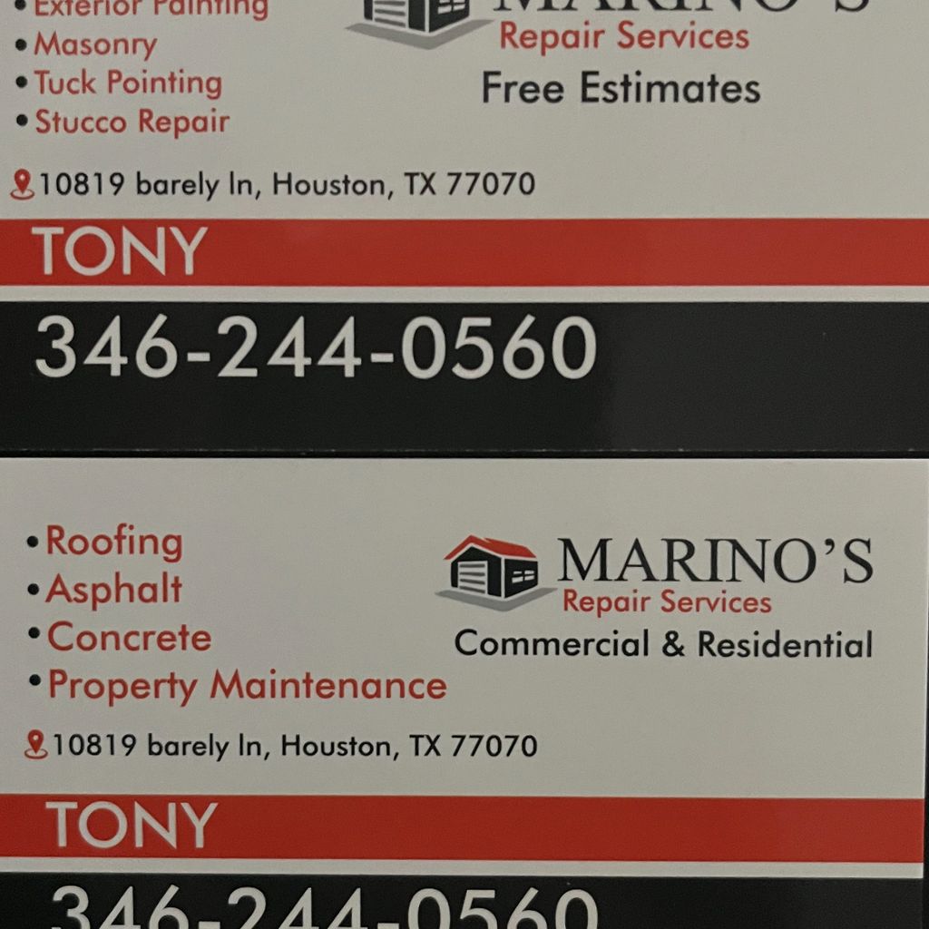 Marino’s repair services