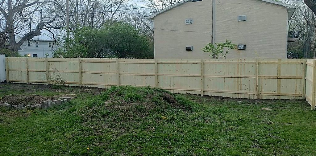 Privacy Fence Install