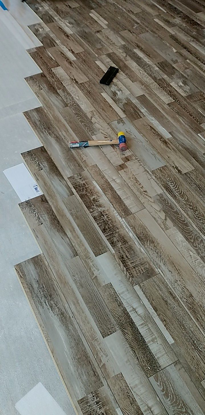 Vinyl Flooring Install
