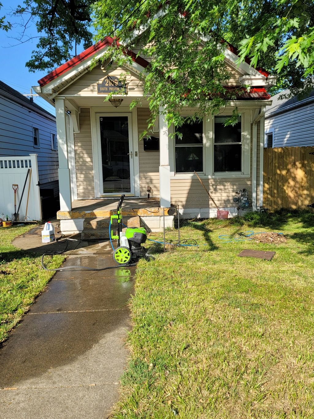 Before some, "Curb appeal" 