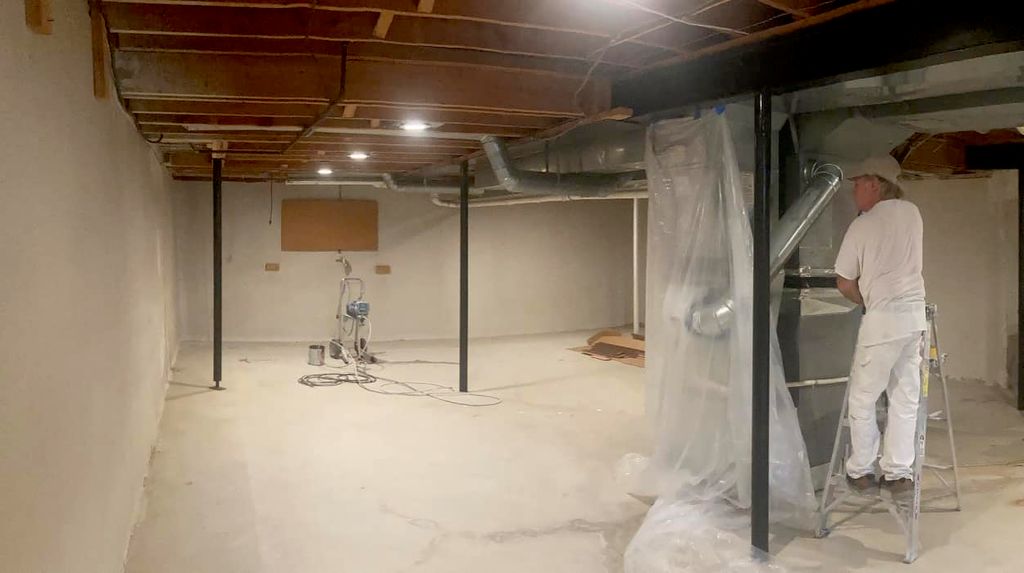 Plymouth basement before