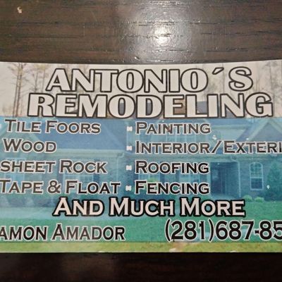 Avatar for Antonio's Remodeling