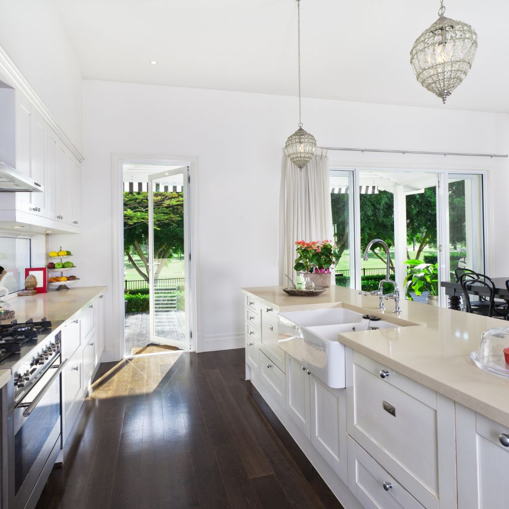 clean kitchen