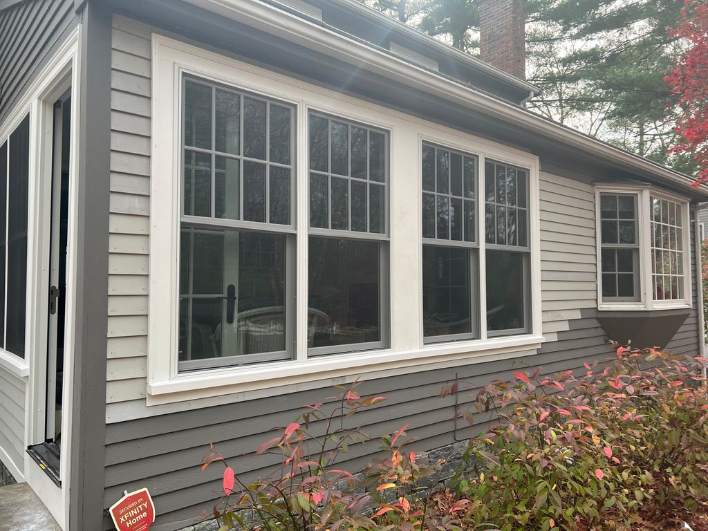 Exterior trim & siding install for new window & do