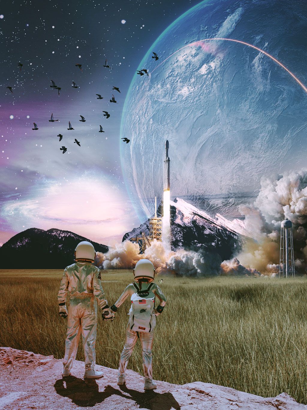 Digital Collage Art